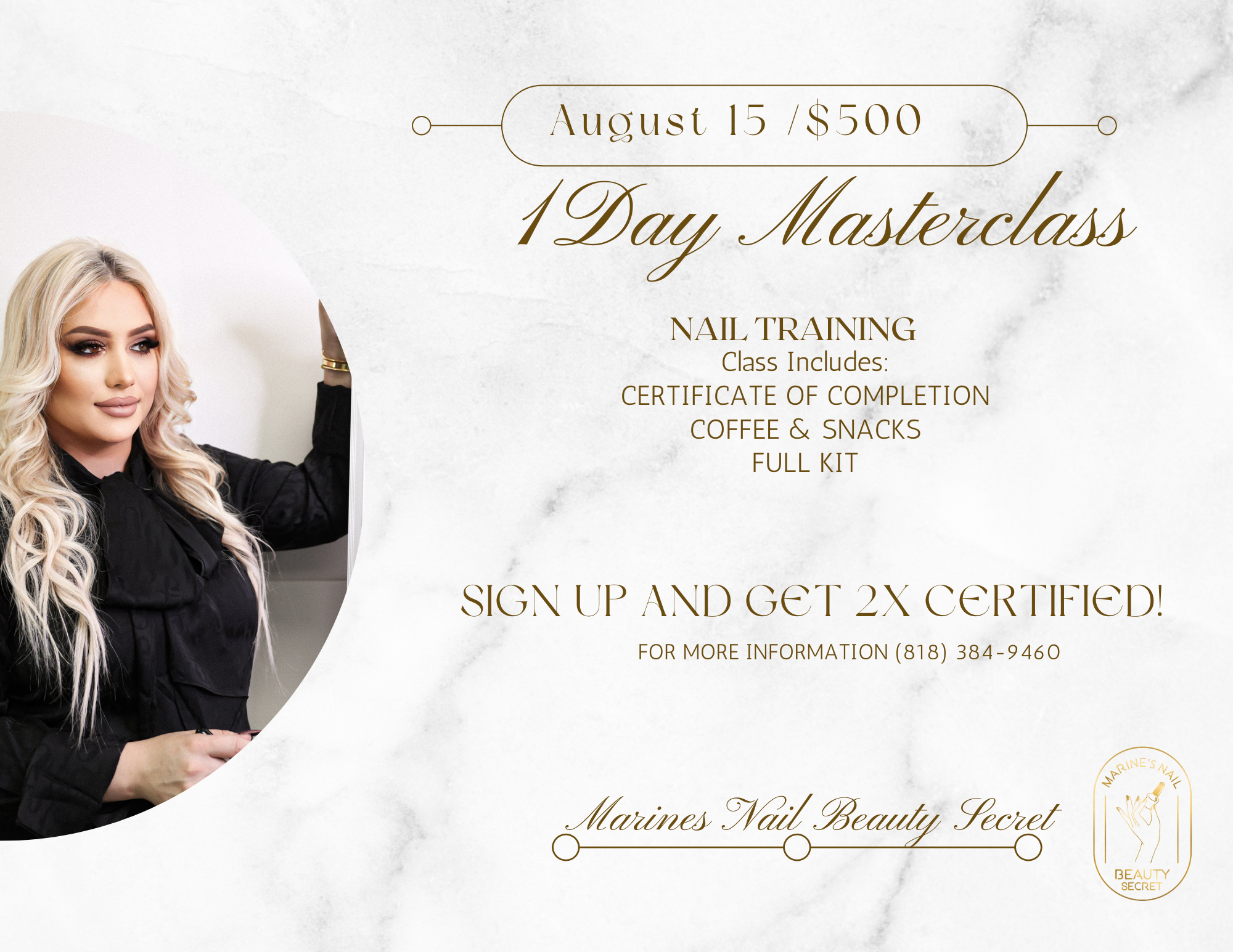 1 DAY MASTER CLASS